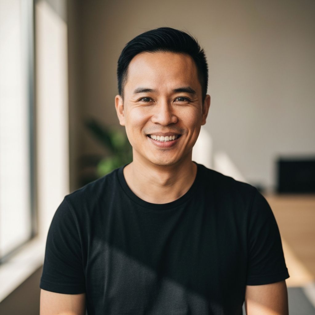 Portrait of Don Ninh, founder of Tube Operator